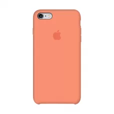 Силиконовый чехол Apple Silicone case Peach для iPhone 6/6s (копия)